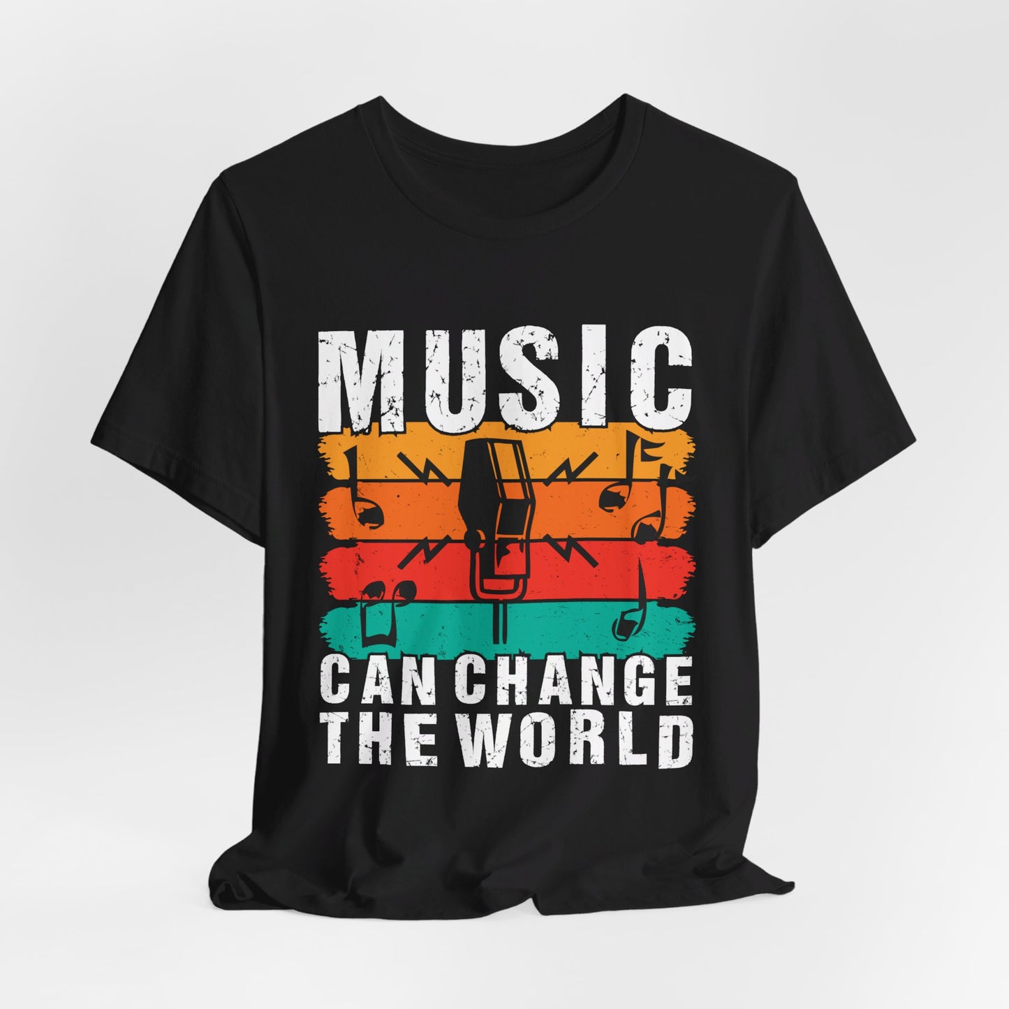 Music Can Change The World - Unisex Jersey Short Sleeve Tee