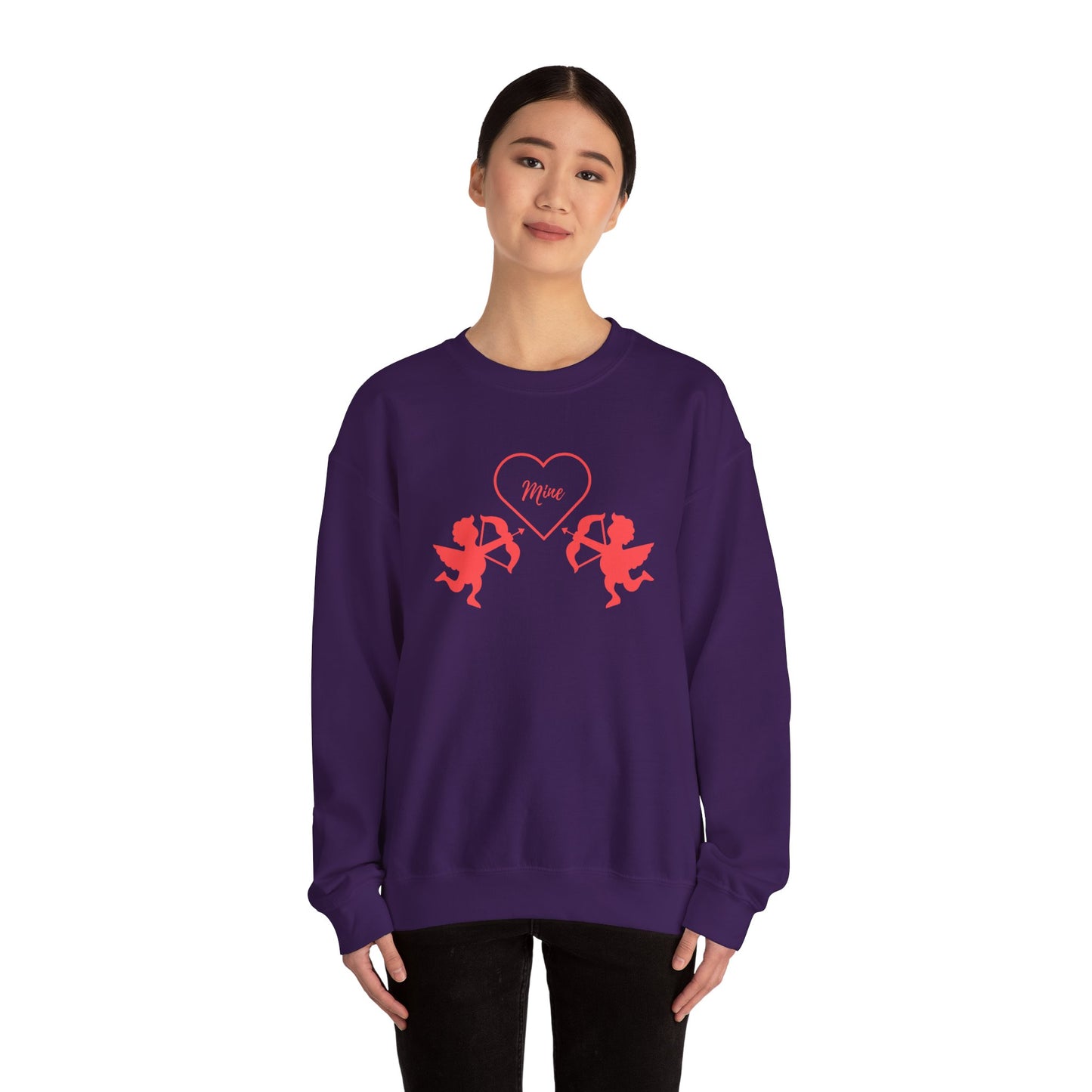 Angels, Mine - Unisex Heavy Blend™ Crewneck Sweatshirt - 11551