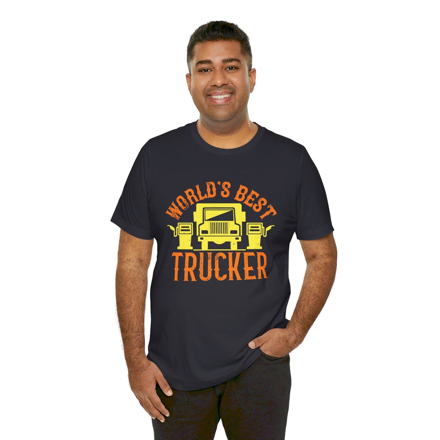 World’s Best Truck Driver - Unisex Jersey Short Sleeve Tee