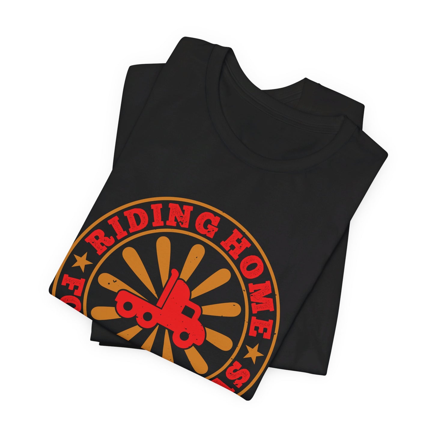 Riding Home For Christmas - Unisex Jersey Short Sleeve Tee