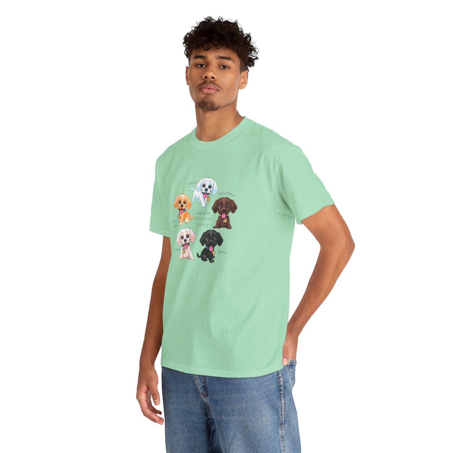 Puppies - Unisex Heavy Cotton Tee - 10277