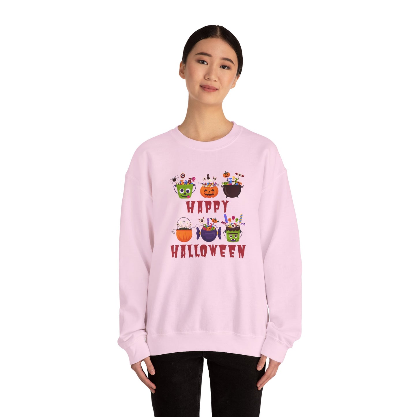 Happy Halloween - Unisex Heavy Blend™ Crewneck Sweatshirt