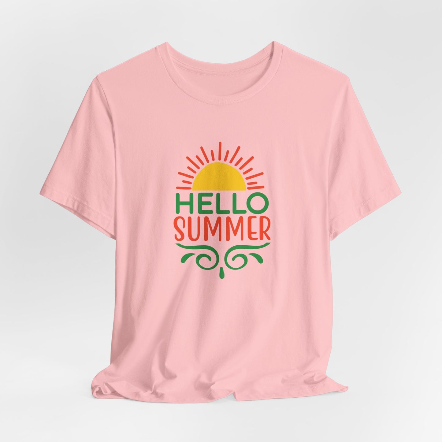 Hello Summer - Unisex Jersey Short Sleeve Tee