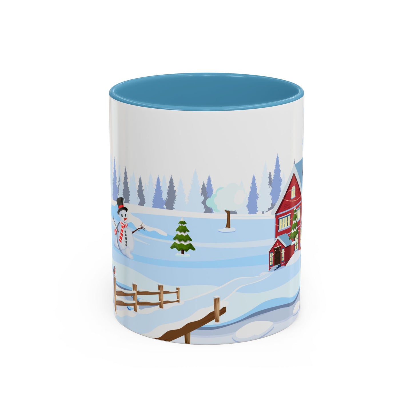 Winter Day Outside - Accent Coffee Mug (11, 15oz) - 10453