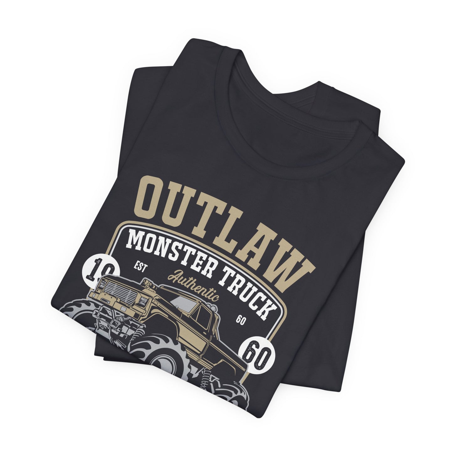 Outlaw, Monster Truck, 1960, That's How I Roll - Unisex Jersey Short Sleeve Tee