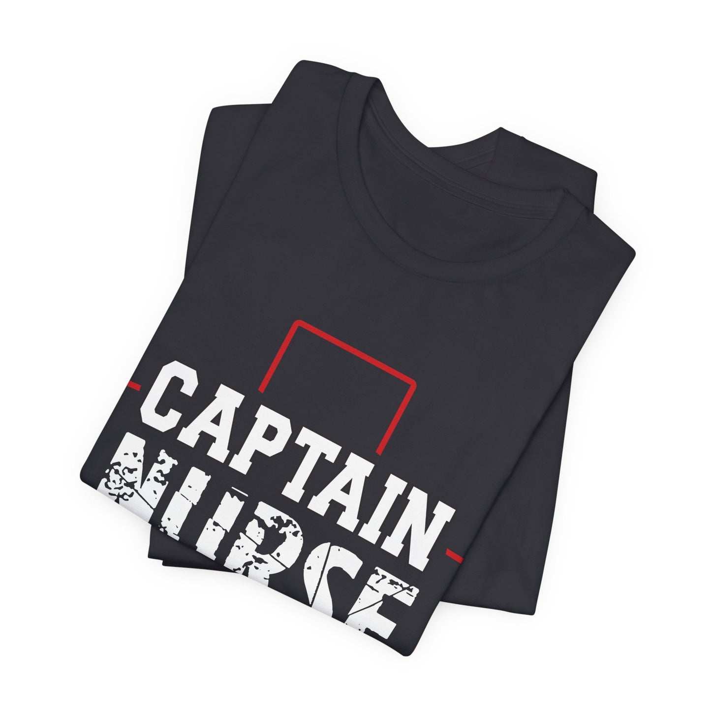 Captain Nurse - Unisex Jersey Short Sleeve Tee - 13262