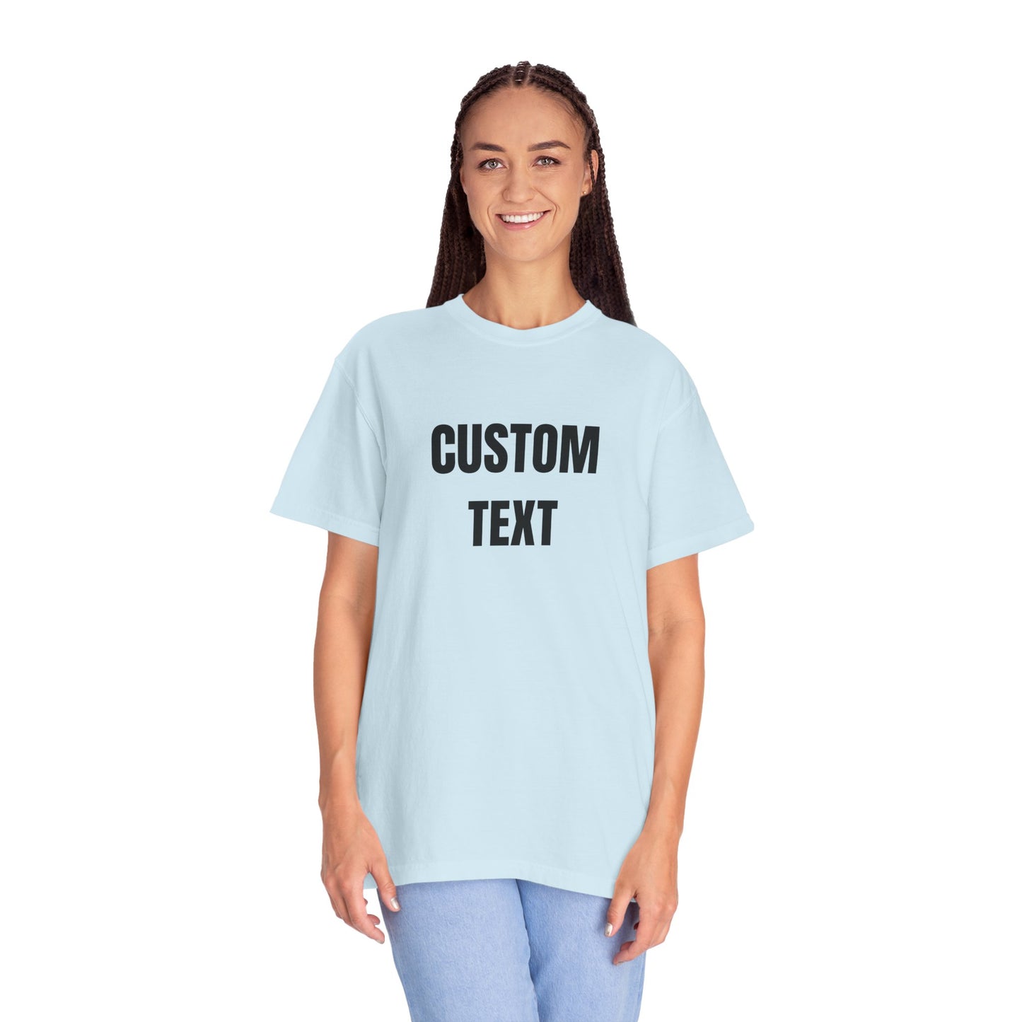 Custom Novelty T-Shirt – Unisex Garment-Dyed Cotton Tee - 14681