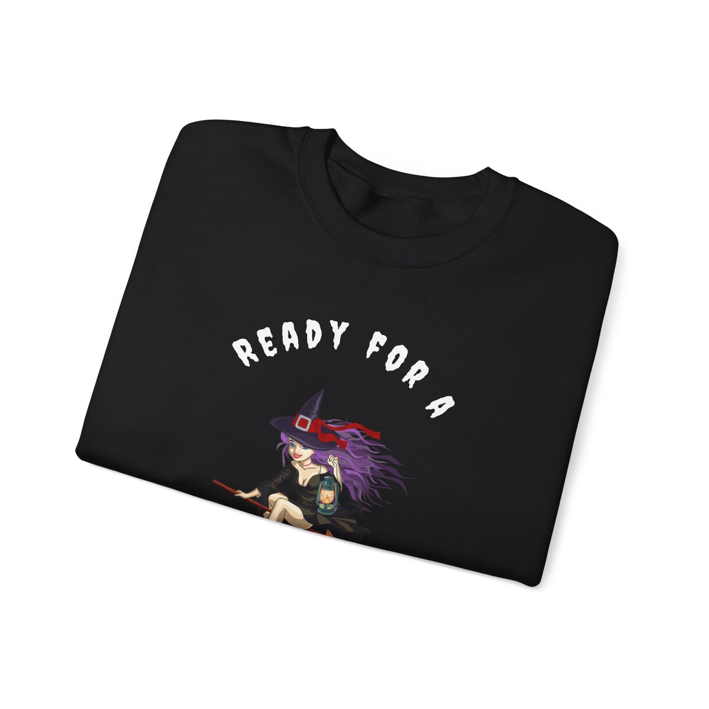 Ready For a Broom Ride - Unisex Heavy Blend™ Crewneck Sweatshirt