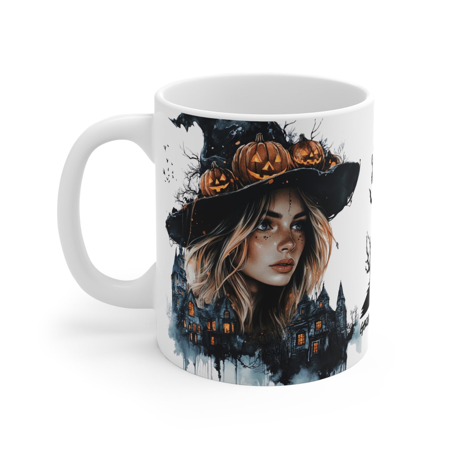 Halloween, Gorgeous & Bewitching - Mug 11oz