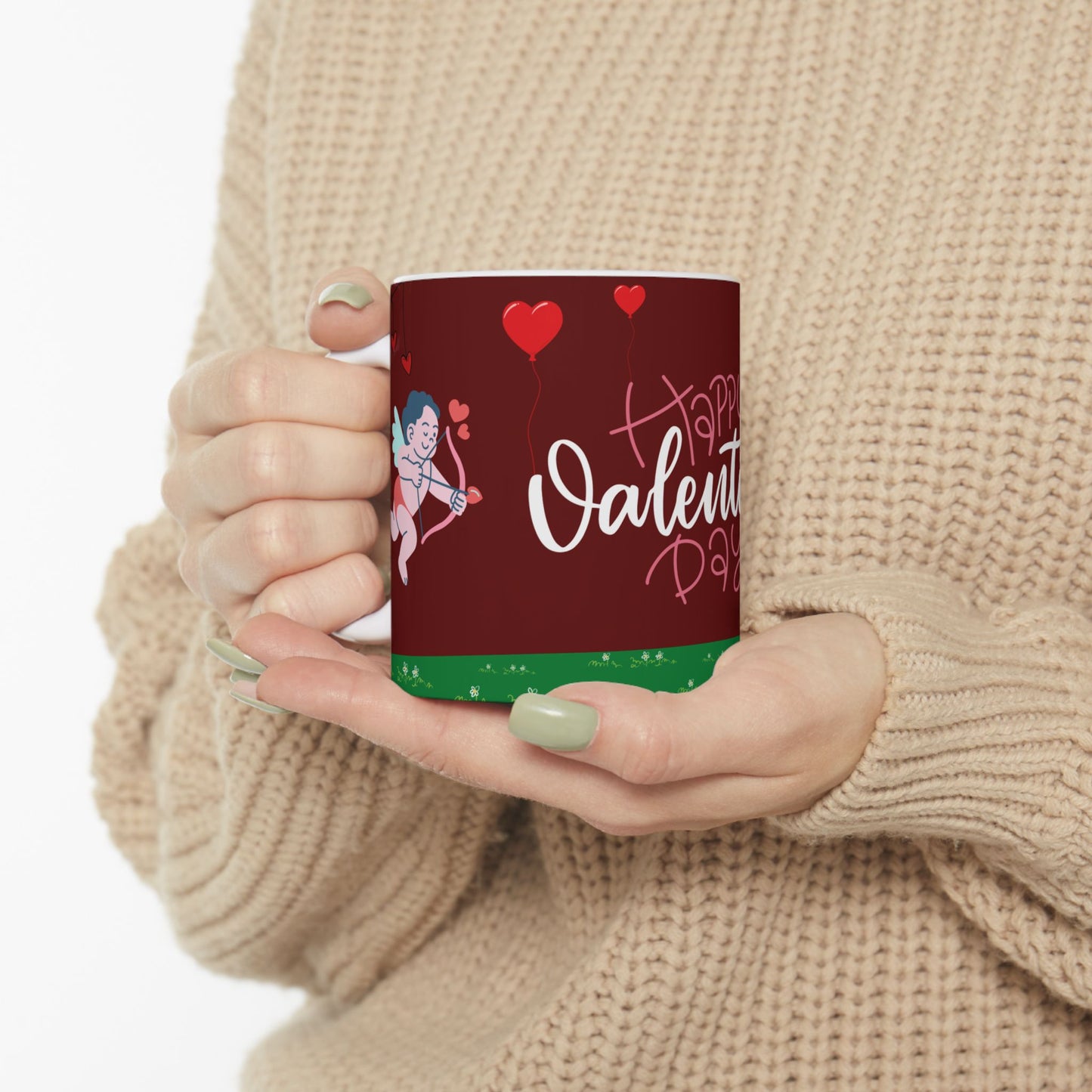 Happy Valentine’s Day!  - Ceramic Mug, (11oz, 15oz) - 11179
