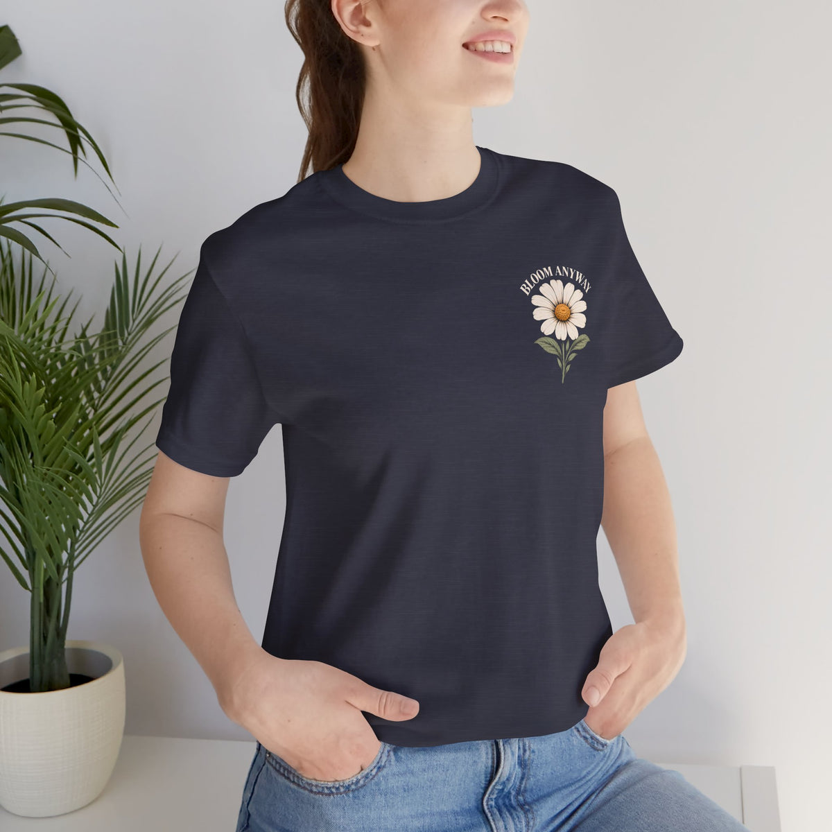 Daisy Garden T-Shirt, Vintage Floral Graphic Tee - 14985
