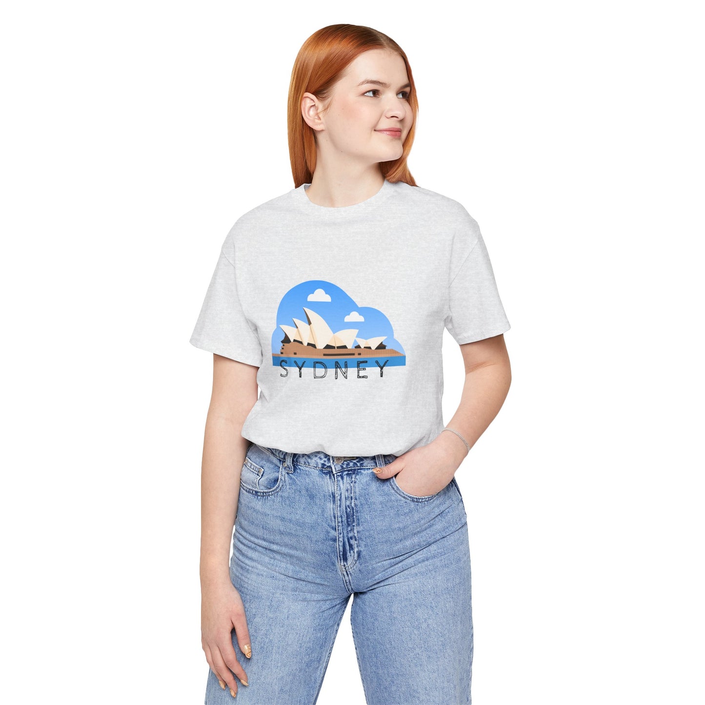 Sydney Graphic Unisex Jersey Tee - Coastal Vibes T-Shirt - 12044