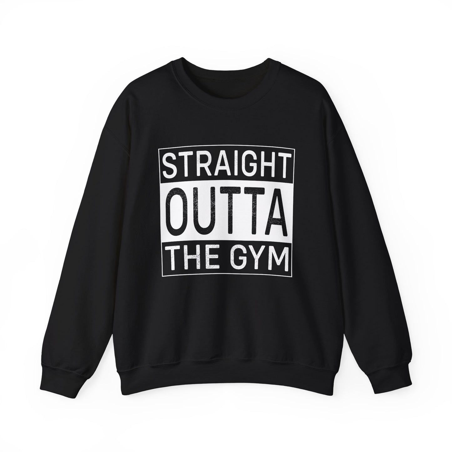 Straight Outta The Gym - Unisex Heavy Blend™ Crewneck Sweatshirt