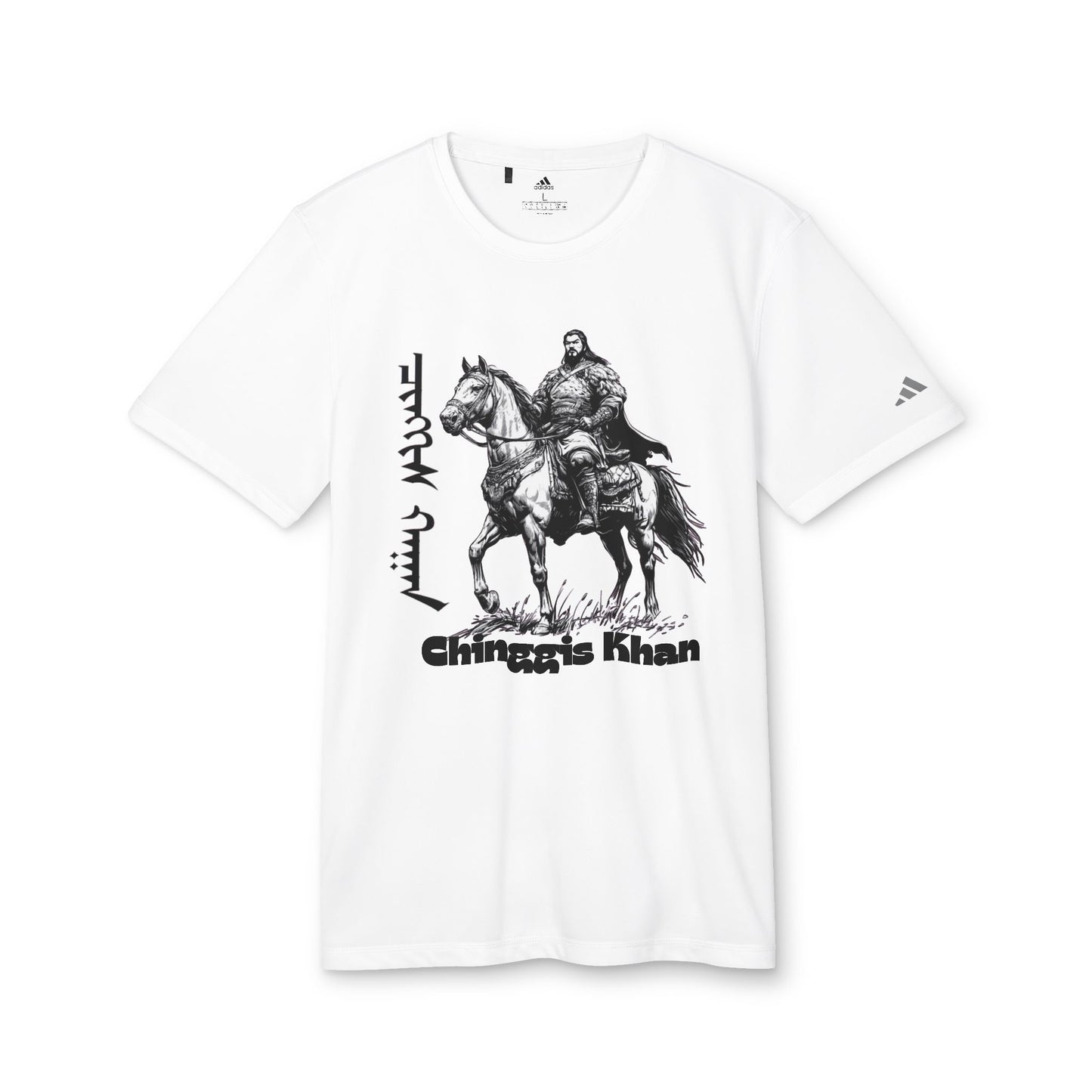 Mongolia: Chinggis Khan - Adidas Unisex Sport T-shirt