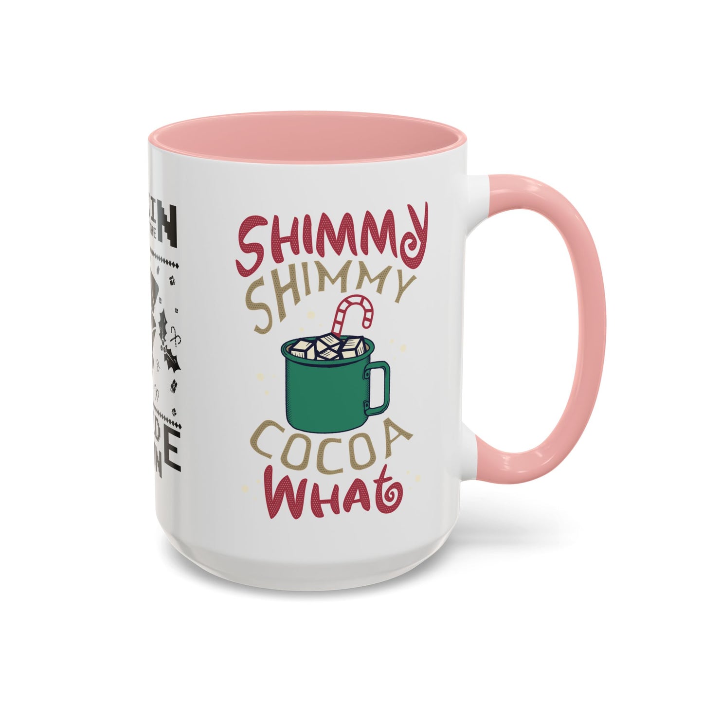 Rocking Around The Tree Upside Down - Accent Coffee Mug (11, 15oz)