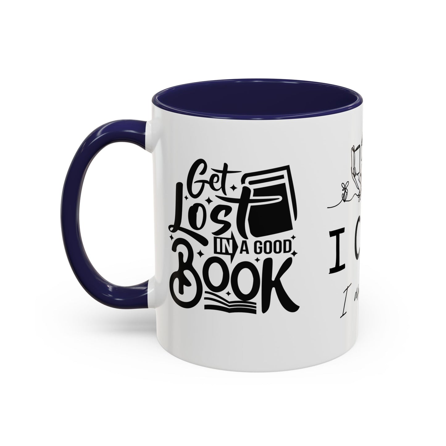 Reader, I Can't, I'm Buzy - Accent Coffee Mug (11, 15oz) - 10687