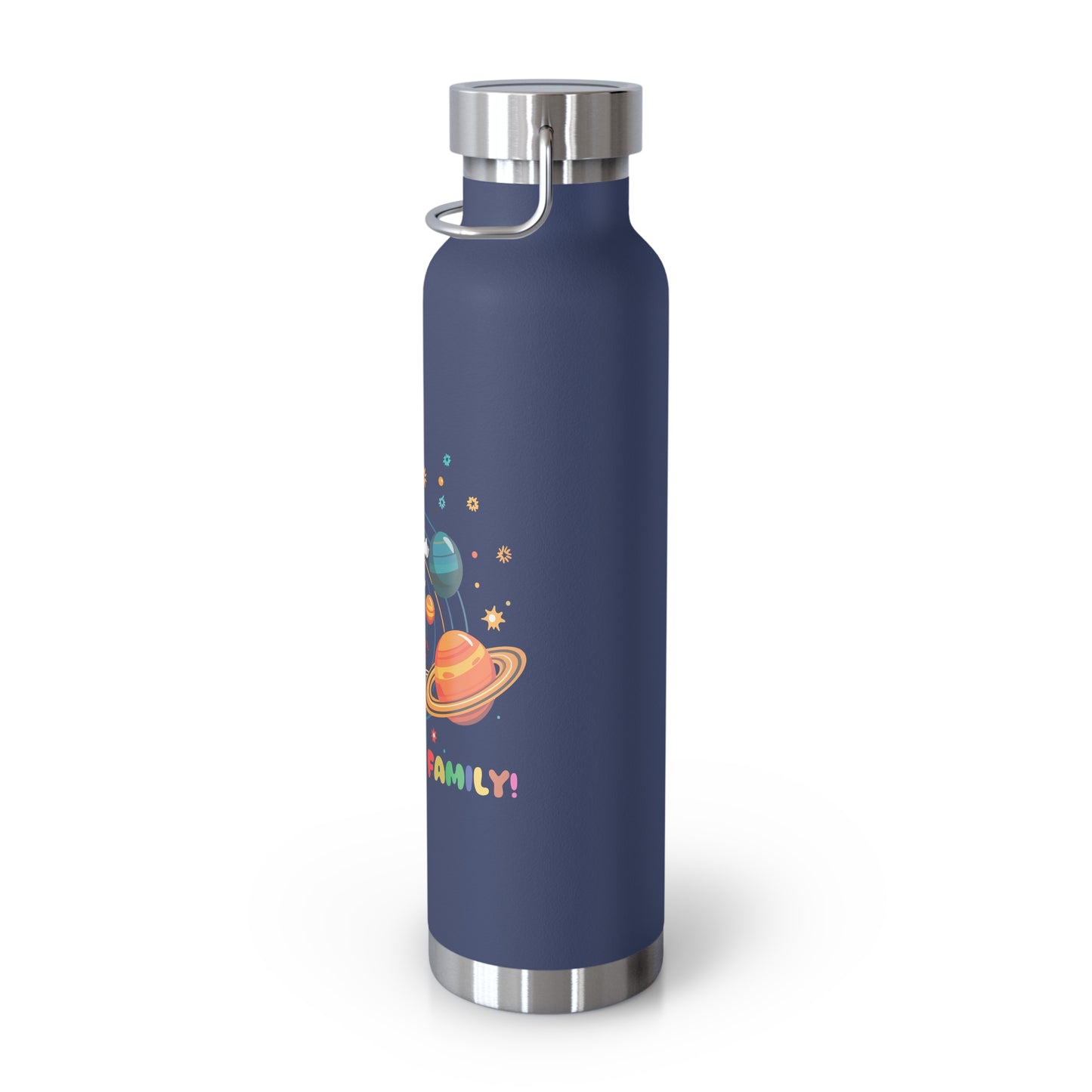 Our Solar Family! - Copper Vacuum Insulated Bottle, 22oz