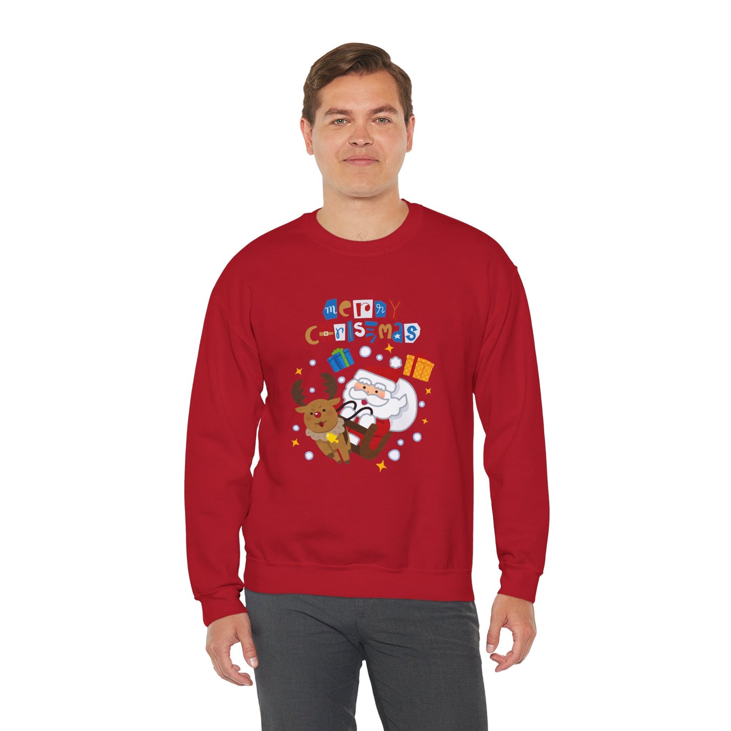 Merry Christmas - Unisex Heavy Blend™ Crewneck Sweatshirt