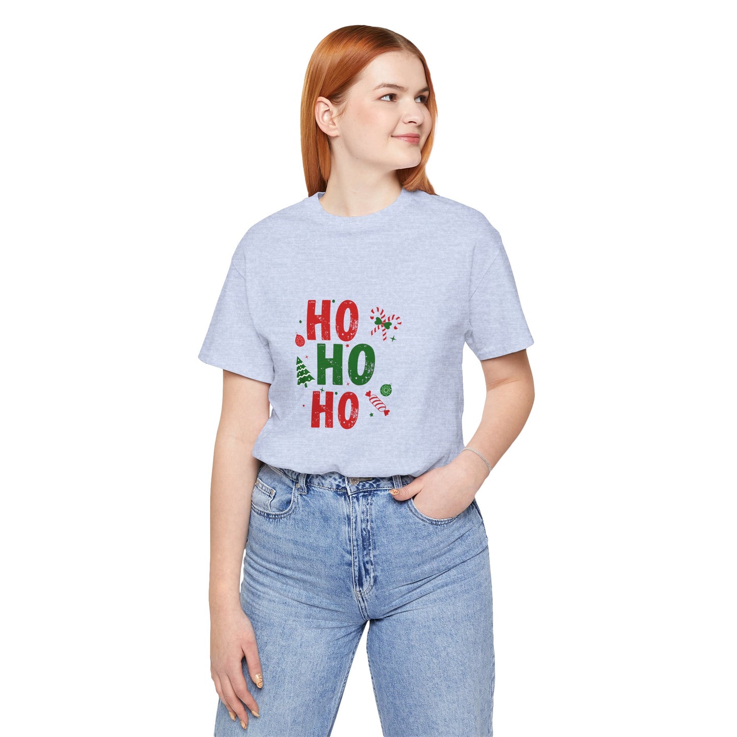 Ho Ho Ho - Unisex Jersey Short Sleeve Tee - 10534