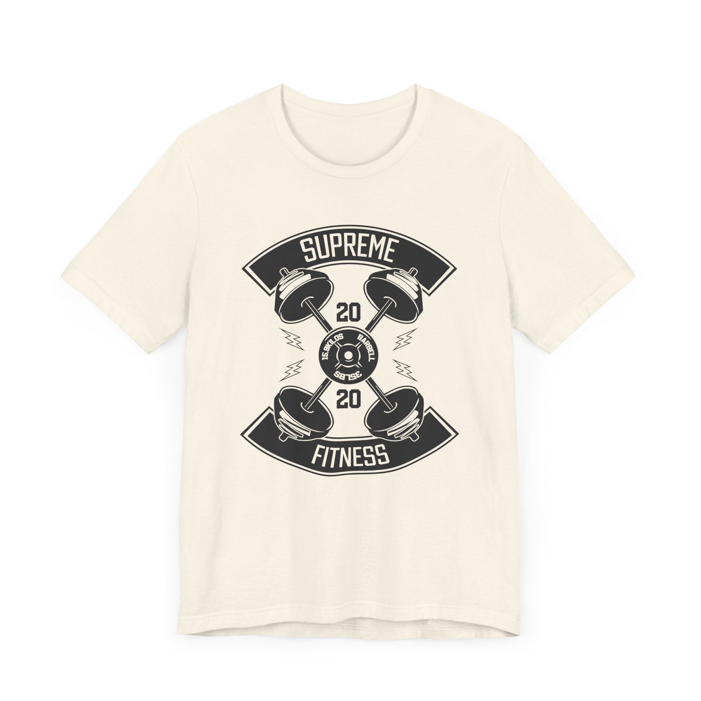 Gym: Supreme Fitness - Unisex Jersey Short Sleeve Tee