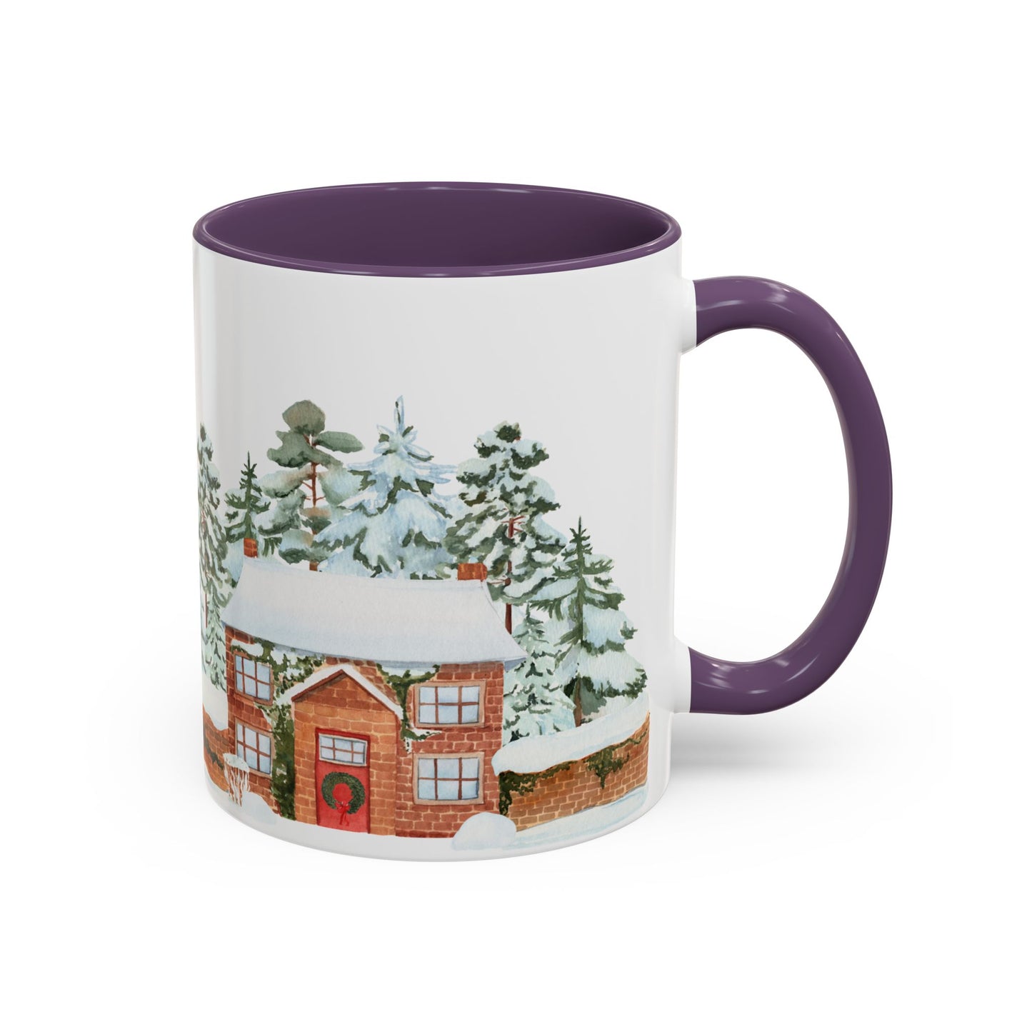 Christmas Houses - Accent Coffee Mug (11, 15oz) - 10456