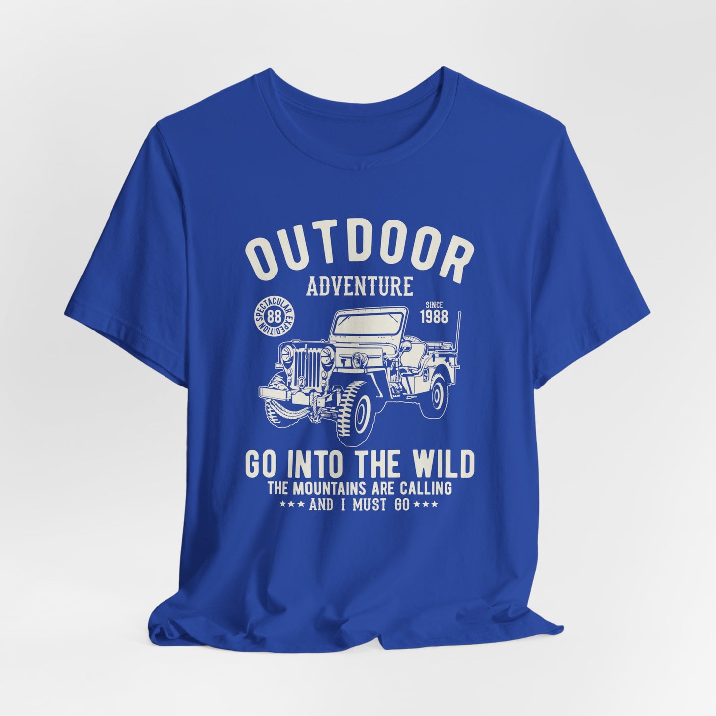 Outdoor Adventure - Unisex Jersey Short Sleeve Tee