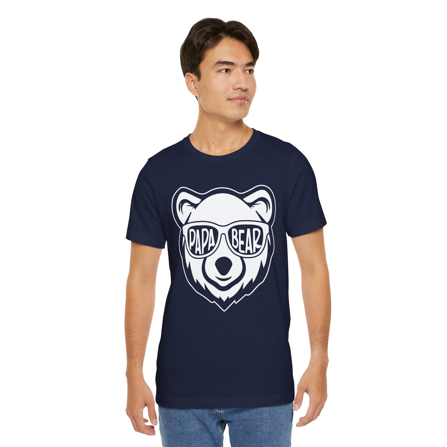 Papa Bear - Unisex Jersey Short Sleeve Tee - 13701