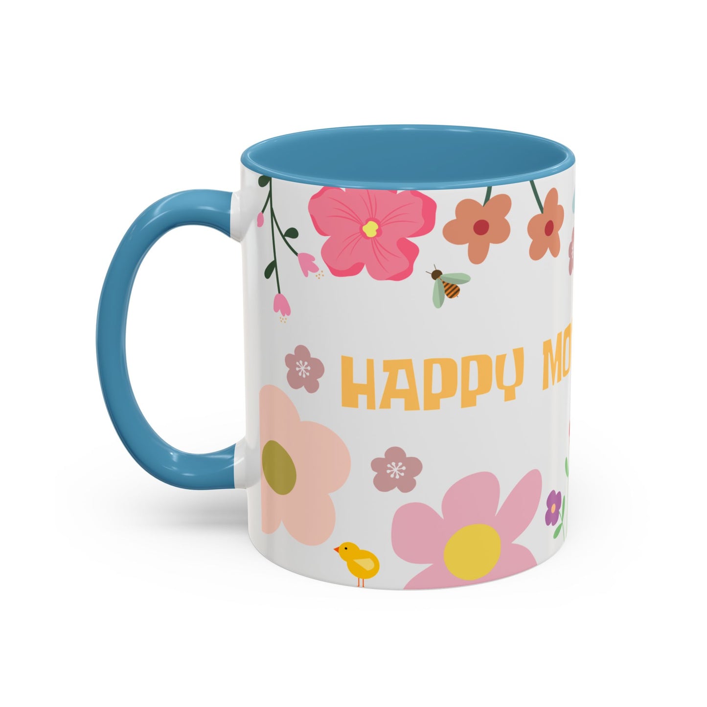 Floral Happy Mother's Day Coffee Mug - 11oz & 15oz - 11915