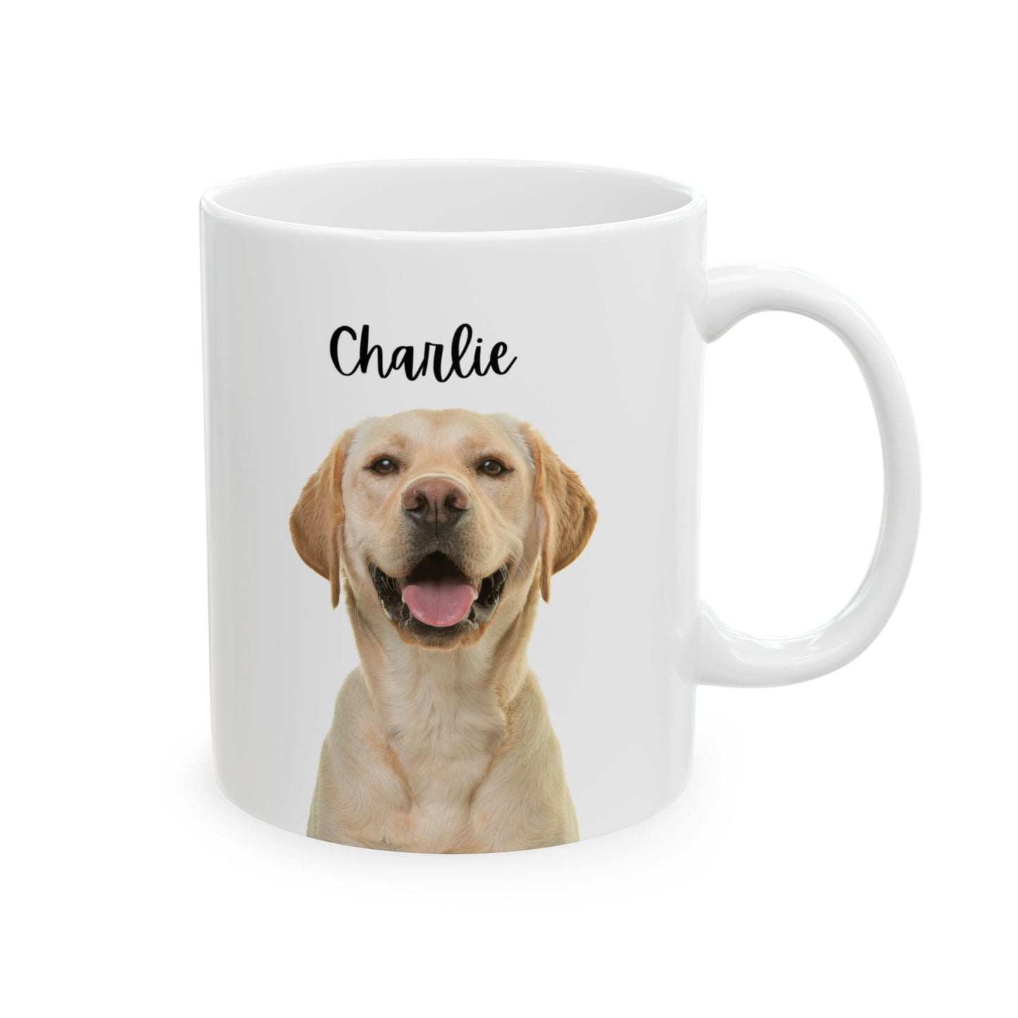 Dog Lover's Ceramic Mug, Dog-Themed Coffee Mug, Present for Pet Owners, Cute Dog Gift, Animal Lover's Kitchenware - 14157
