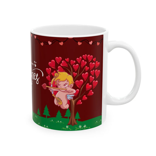 Happy Valentine's Day! - Ceramic Mug, (11oz, 15oz) - 11178