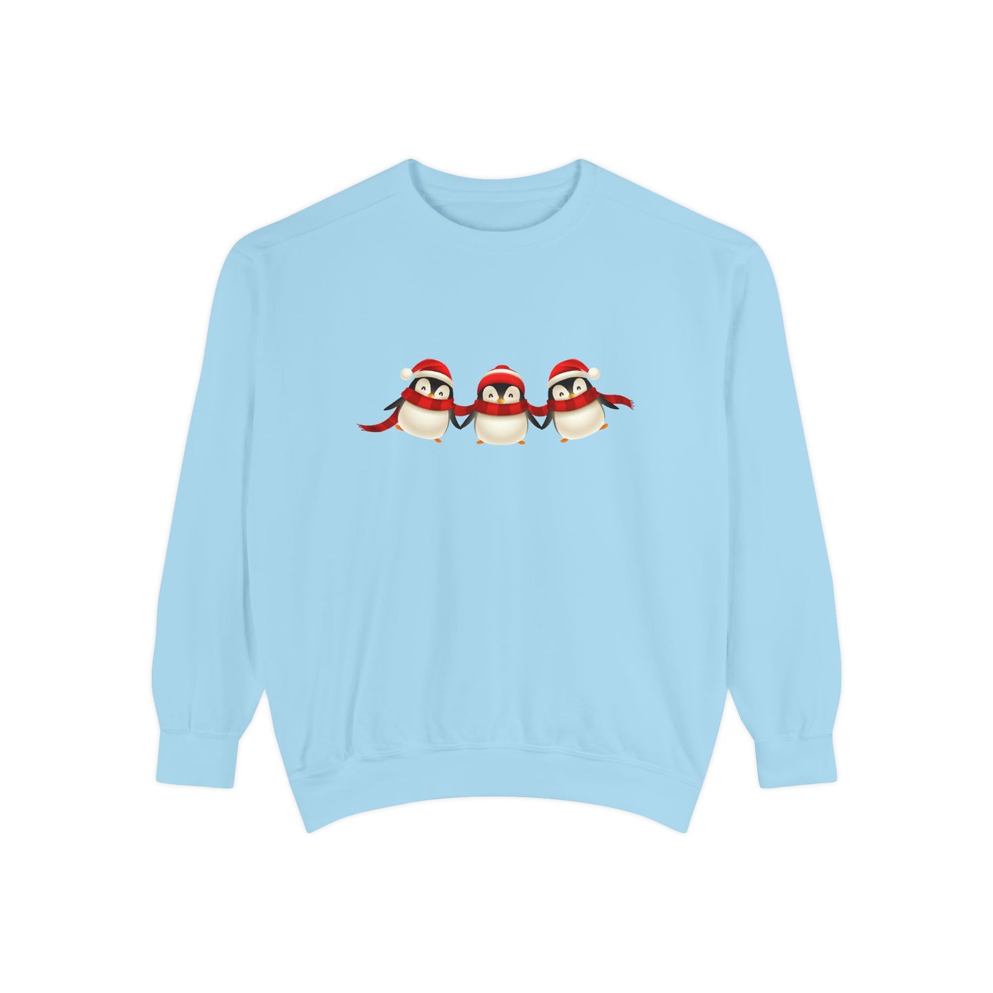 Penguins  - Unisex Garment-Dyed Sweatshirt