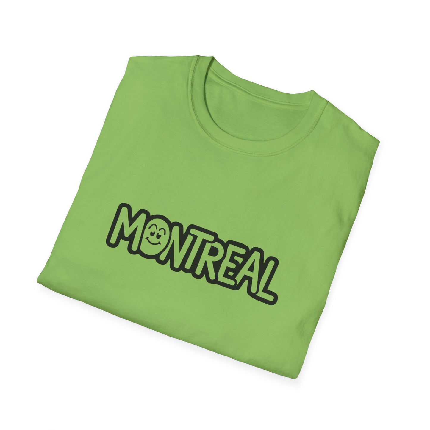 Montreal Unisex Softstyle T-Shirt - Casual Streetwear Tee - 12192