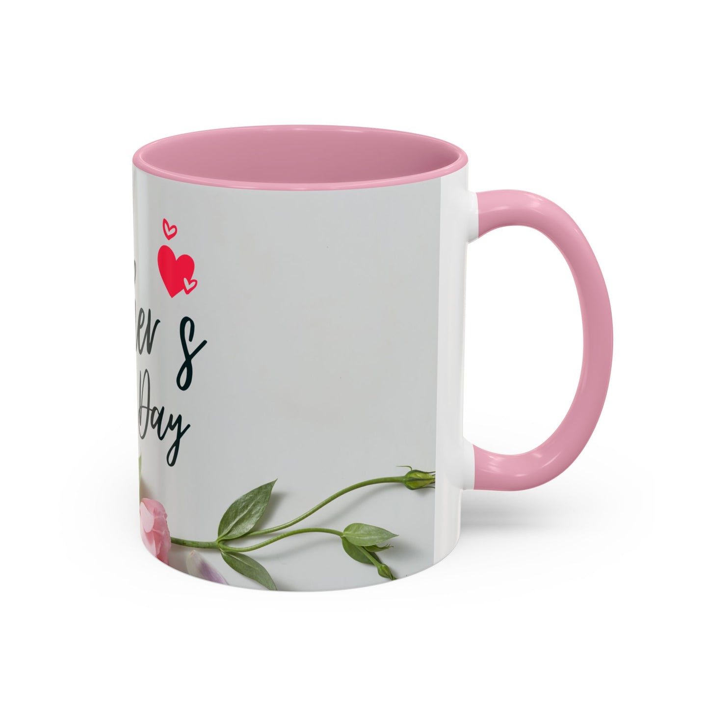 Happy Mother's Day Colorful Mug - Floral Design, Perfect Gift for Moms - 11815