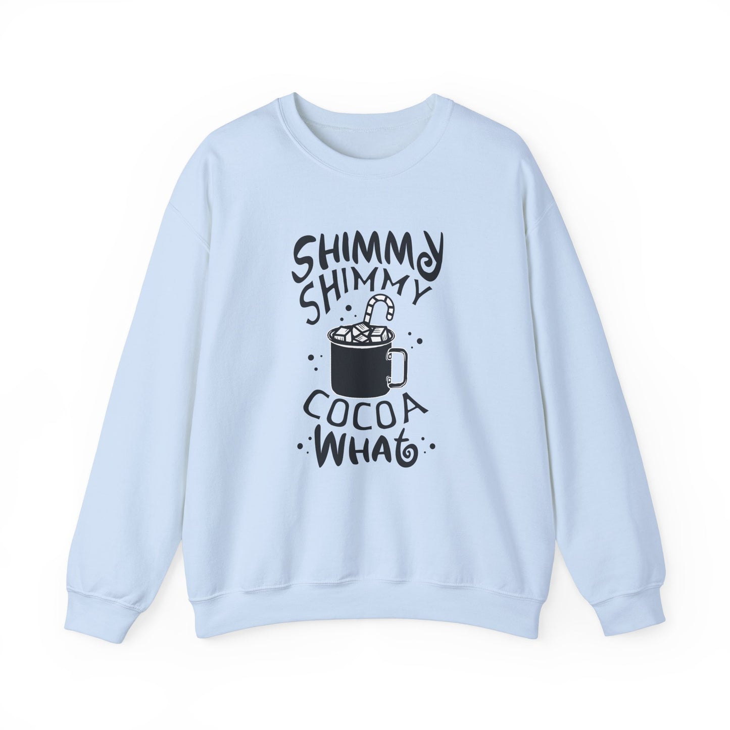 Shimmy Shimmy Cocoa What - Unisex Heavy Blend™ Crewneck Sweatshirt