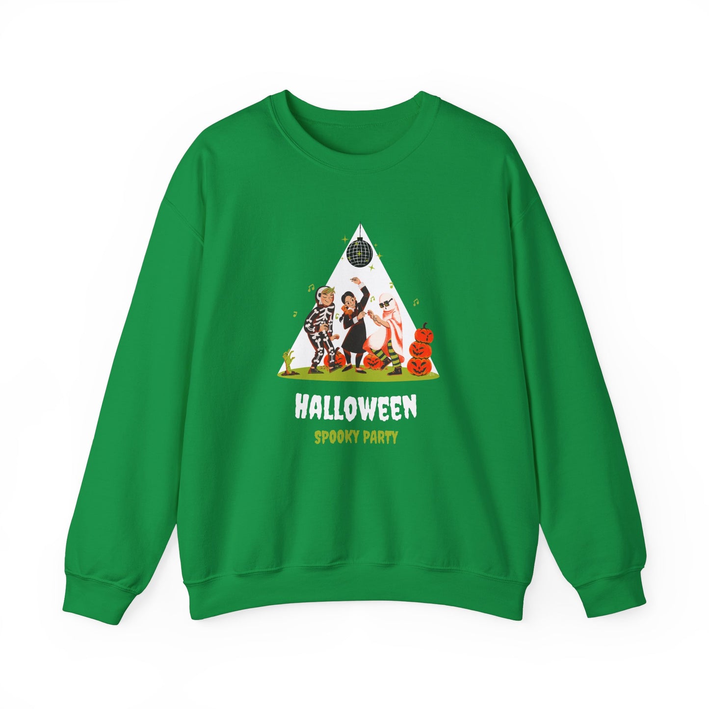 Halloween, Spooky Party - Unisex Heavy Blend™ Crewneck Sweatshirt