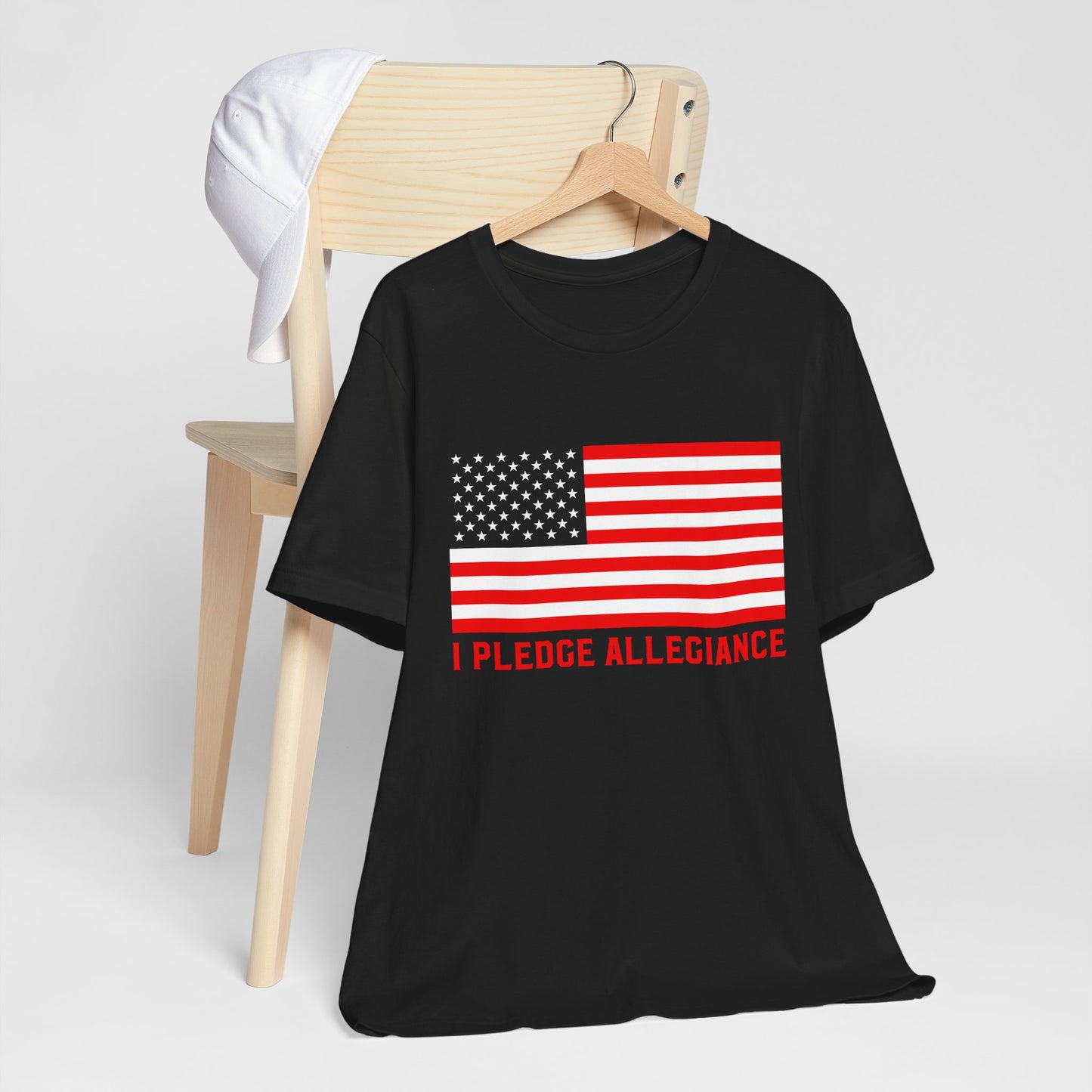 Patriotic Pledge Tee, Unisex T-Shirt for Celebrating Freedom, Independence Day Shirt Gift for Patriots - 13697