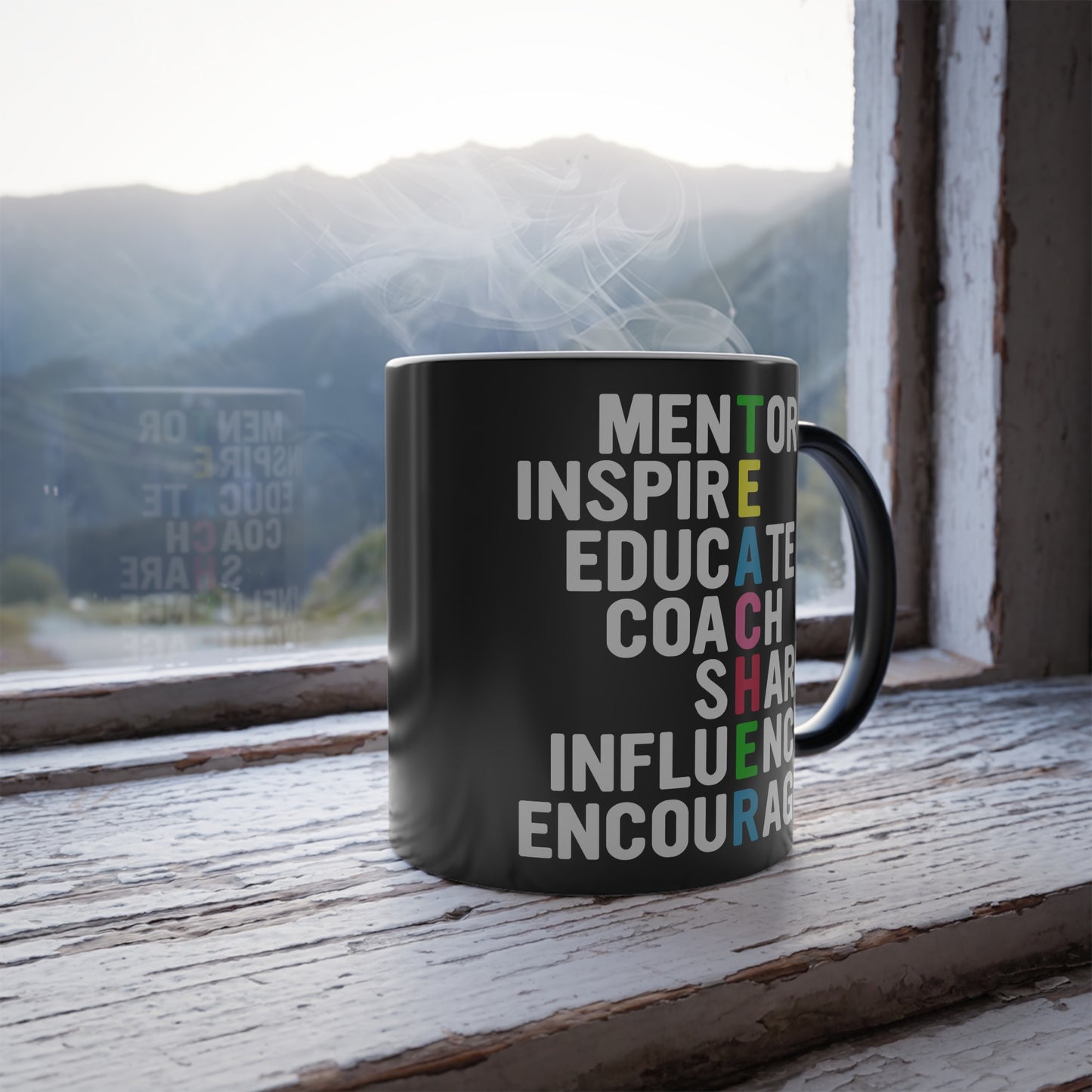 Teacher - Color Morphing Mug, 11oz - 13487