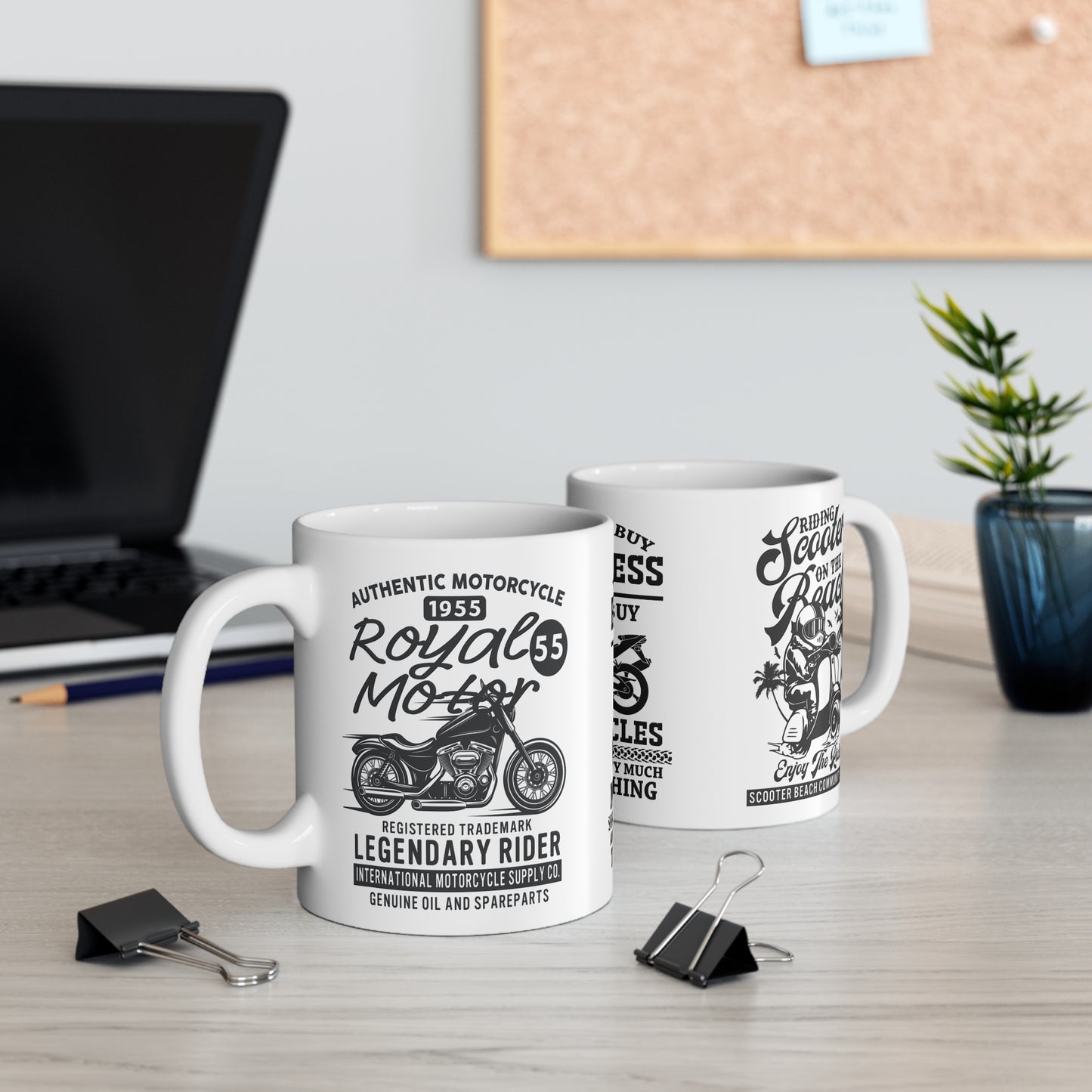 You Can't Buy Happiness But You Can Buy Motorcycles - Mug 11oz