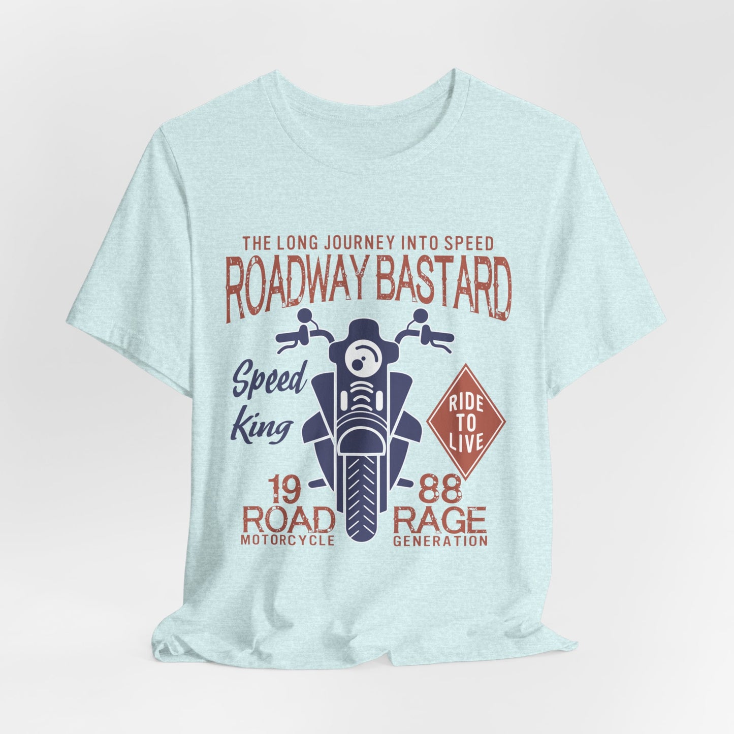 Roadway Bastard - Unisex Jersey Short Sleeve Tee