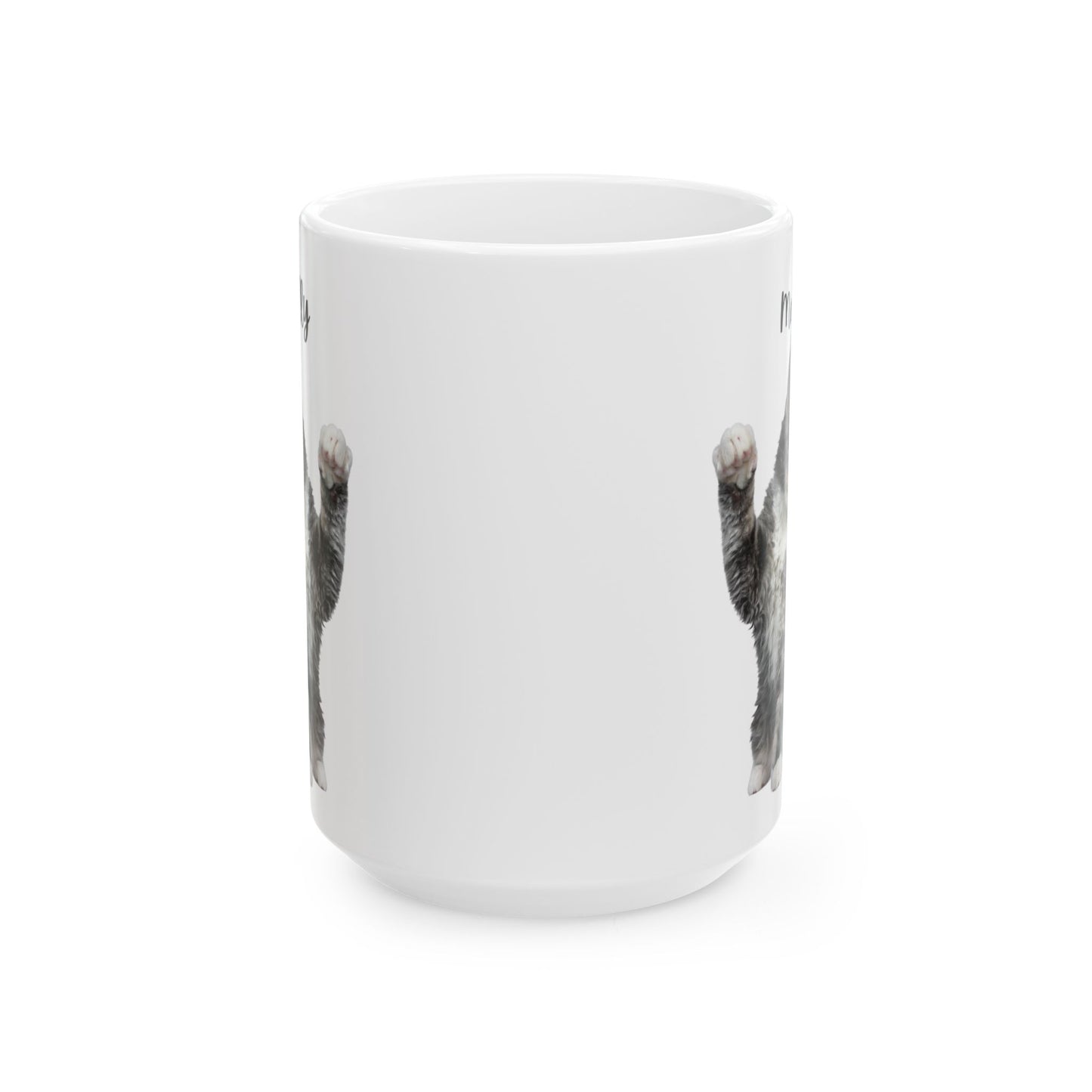 Personalised Cat Ceramic Mug, 11oz, 15oz - 14195