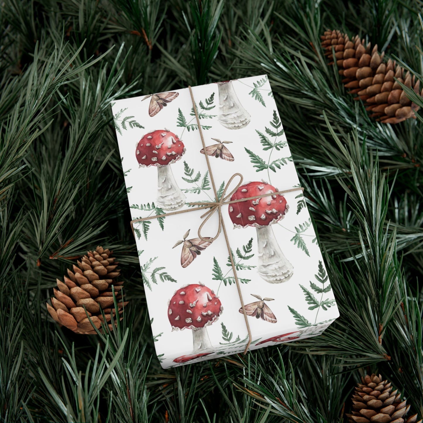 Red Mushroom - Gift Wrap Papers - 10242