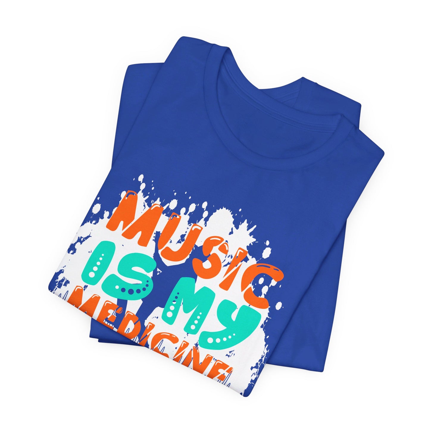 Music Is My Medicine - Unisex Jersey Short Sleeve Tee