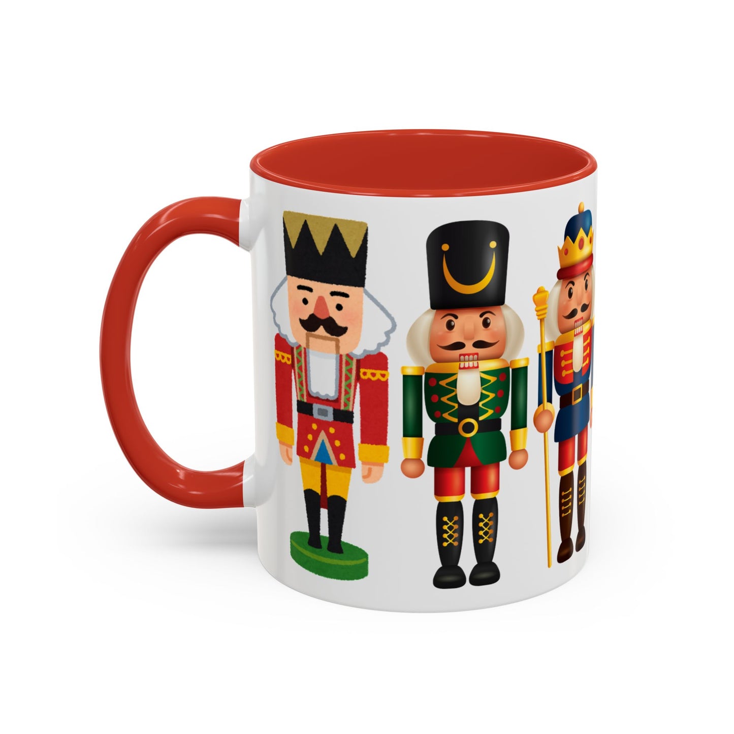 Christmas Nutcrackers - Accent Coffee Mug (11, 15oz) - 10361