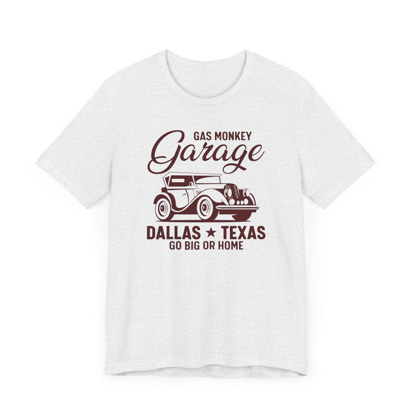 Gas Monkey Garage, Go Big or Home - Unisex Jersey Short Sleeve Tee