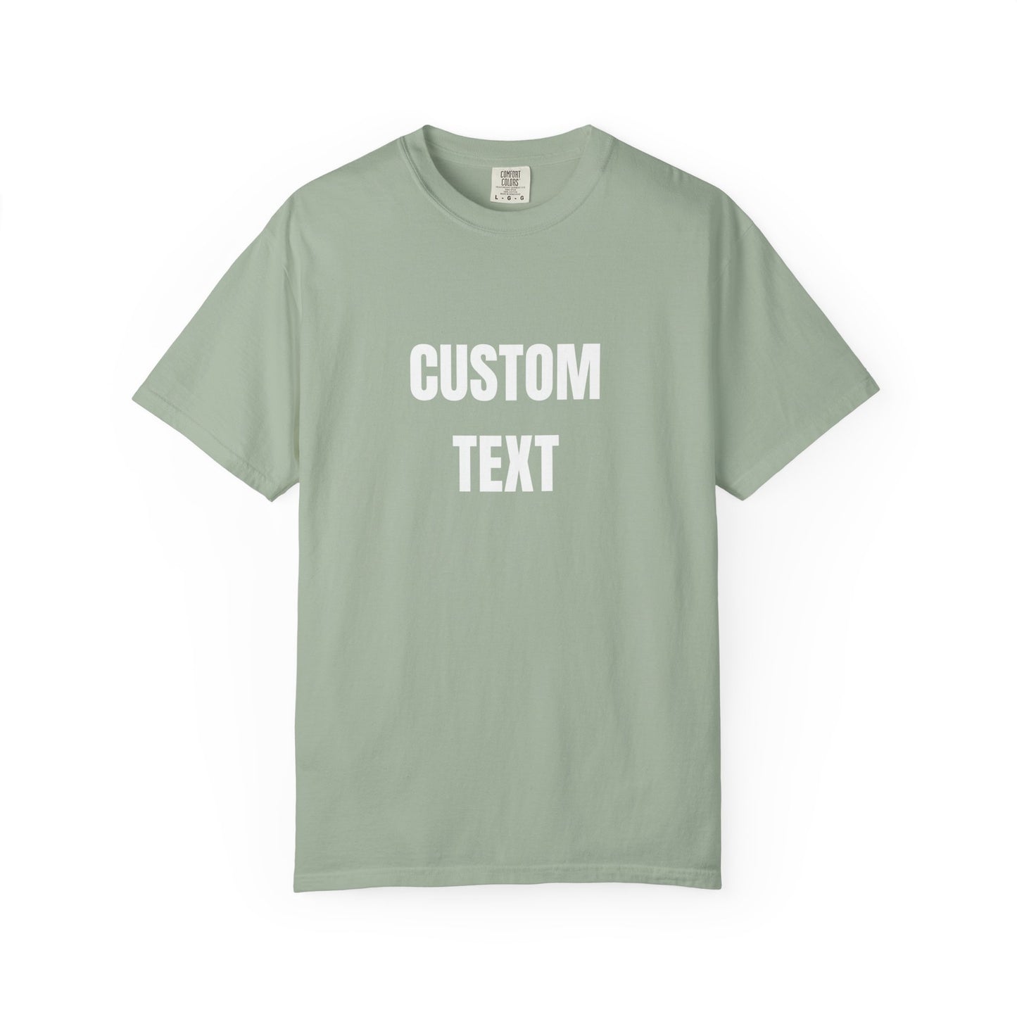 Custom Novelty T-Shirt – Unisex Garment-Dyed Cotton Tee - 14681