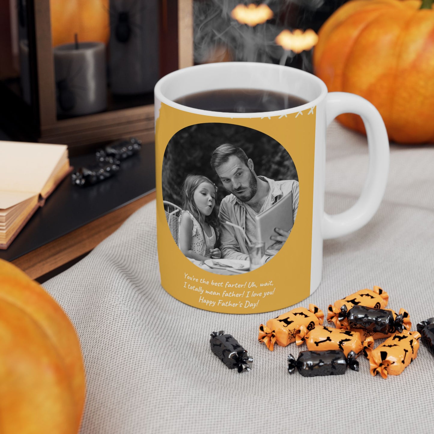 "Hey Dad, Did You Know? You're Stinkin' Cool!" Ceramic Mug - 12904