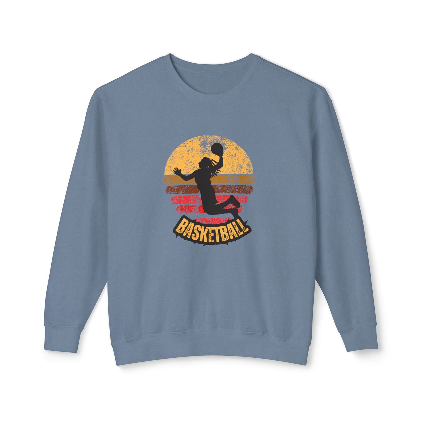 Basketball - Unisex Lightweight Crewneck Sweatshirt - 10577