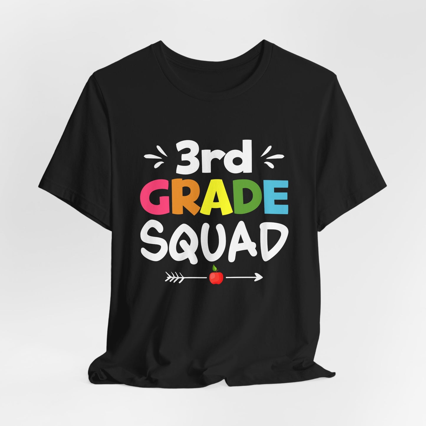 Teacher: 3rd Grade Squad - Unisex Jersey Short Sleeve Tee - 13441