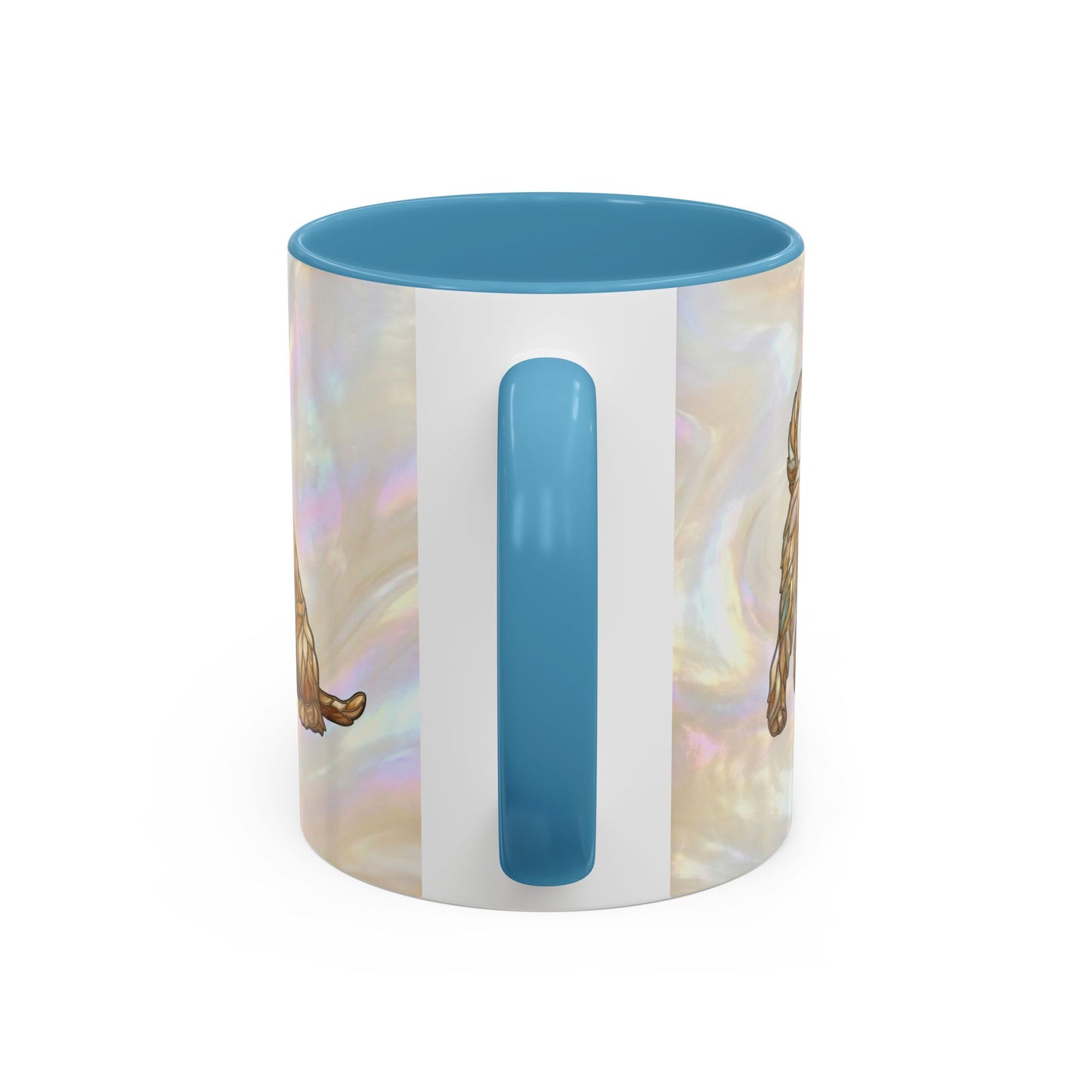 Wheaten Terrier Accent Coffee Mug – Stained Glass Design 11/15oz - 14651