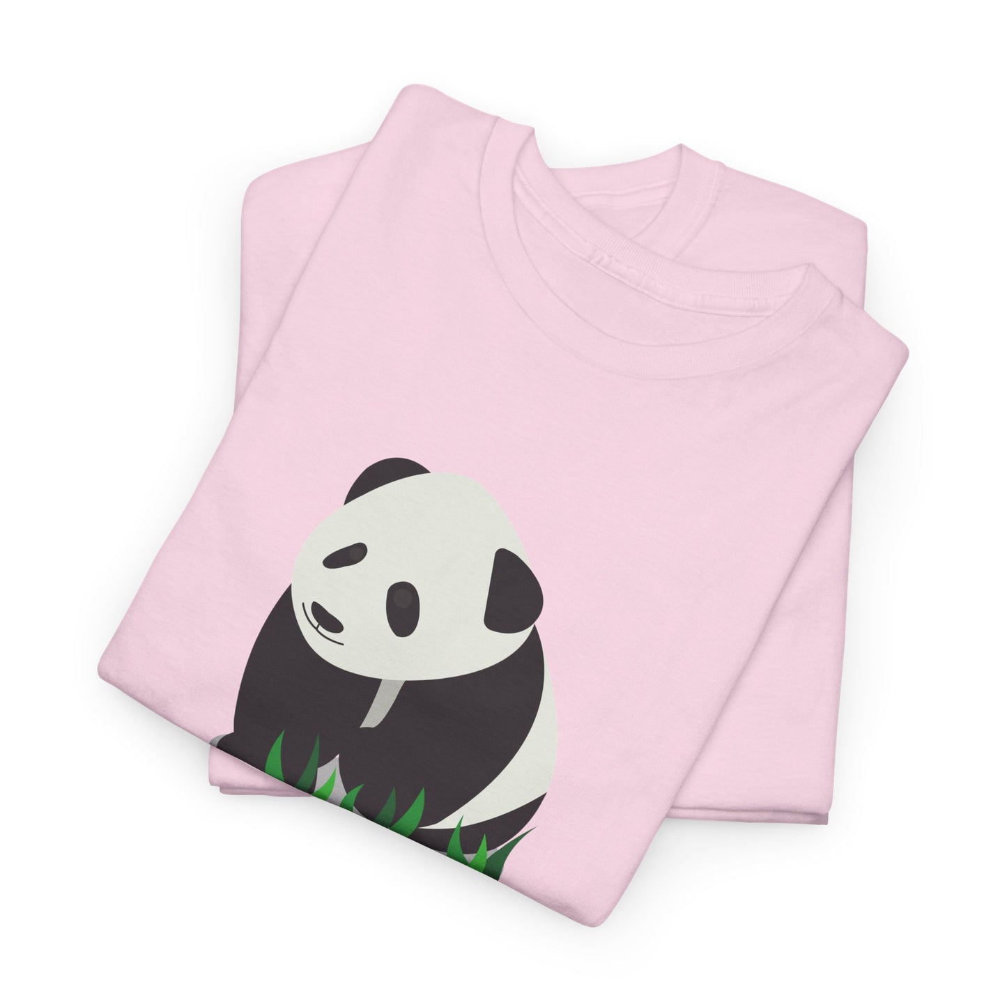 Chengdu Panda Unisex Heavy Cotton Tee - Cozy and Fun Graphic Tee for Animal Lovers - 12206